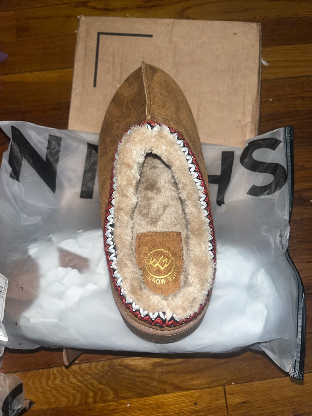 MONA LISA Brown Casual Slip-On with Textured Sole